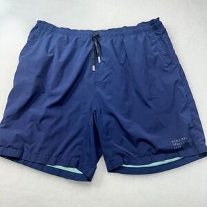 Municipal Sport Utility Gear Mens XXXL Athletic Shorts Navy Blue Mesh Lined 3XL
